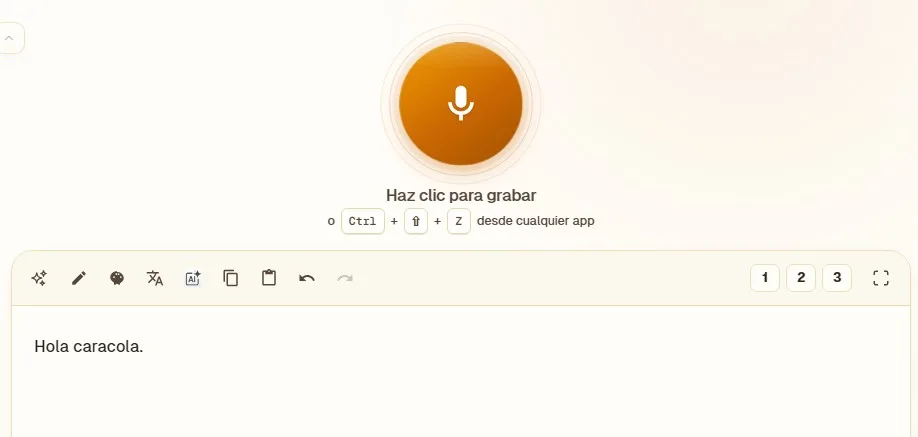 Main Buttons